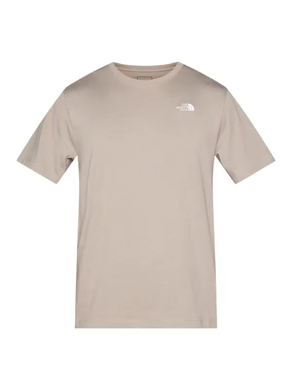 THE NORTH FACE THE NORTH FACE Majica 'Evolution Simple Dome'  kameno siva / bijela