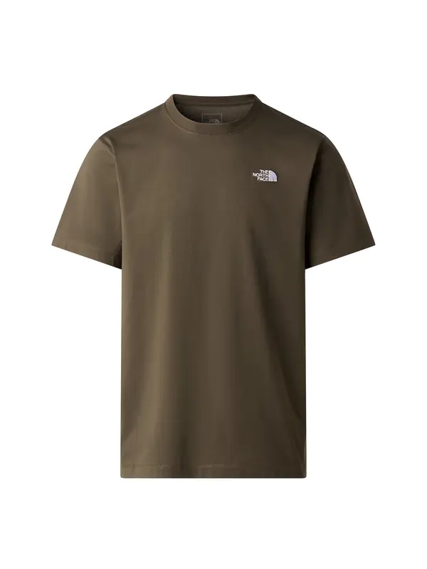 THE NORTH FACE THE NORTH FACE Majica 'Evolution Simple Dome'  tamno zelena / bijela