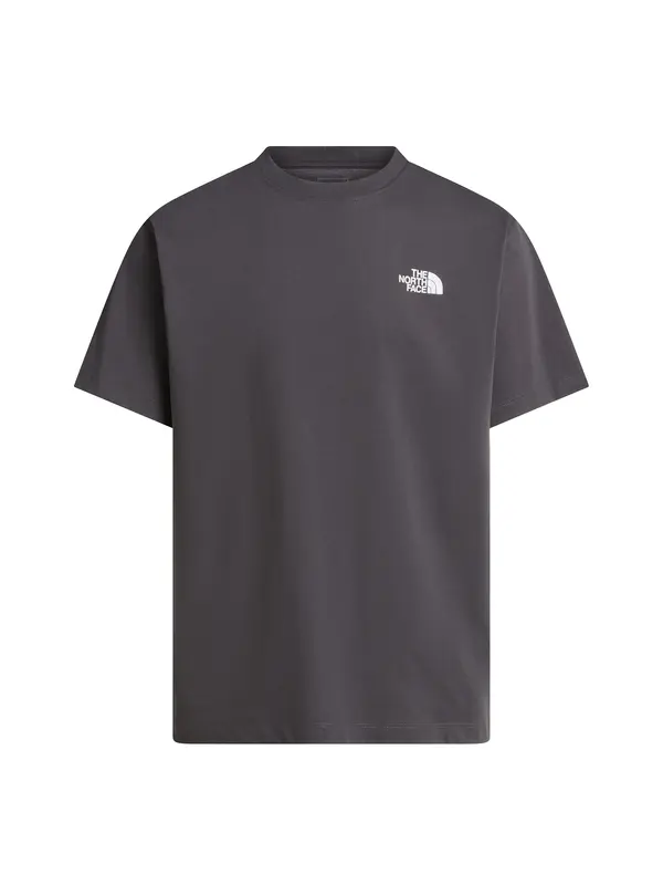 THE NORTH FACE THE NORTH FACE Majica 'M MOUNTAIN SKETCH SS TEE RELAXED'  crna / bijela