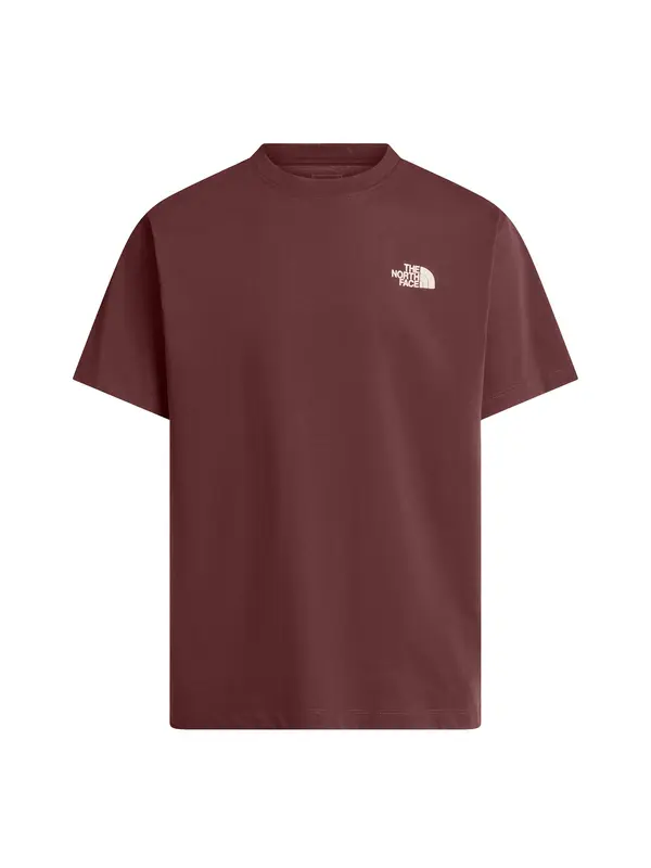 THE NORTH FACE THE NORTH FACE Majica 'Mountain Sketch'  čokolada / bijela