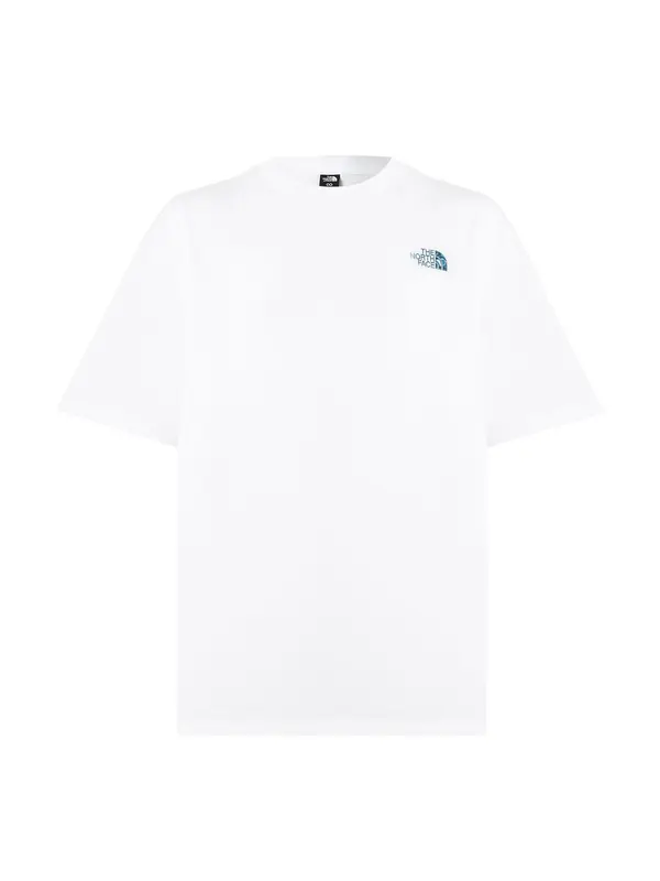 THE NORTH FACE THE NORTH FACE Majica 'NSE'  azur / nebesko plava / crna / bijela