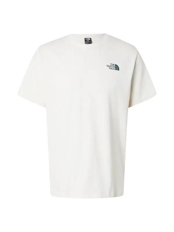 THE NORTH FACE THE NORTH FACE Majica 'RETRO EARTH'  zelena / bijela