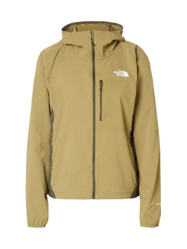 THE NORTH FACE THE NORTH FACE Outdoor jakna 'LIGHTRANGE'  taupe siva / tamno zelena / bijela