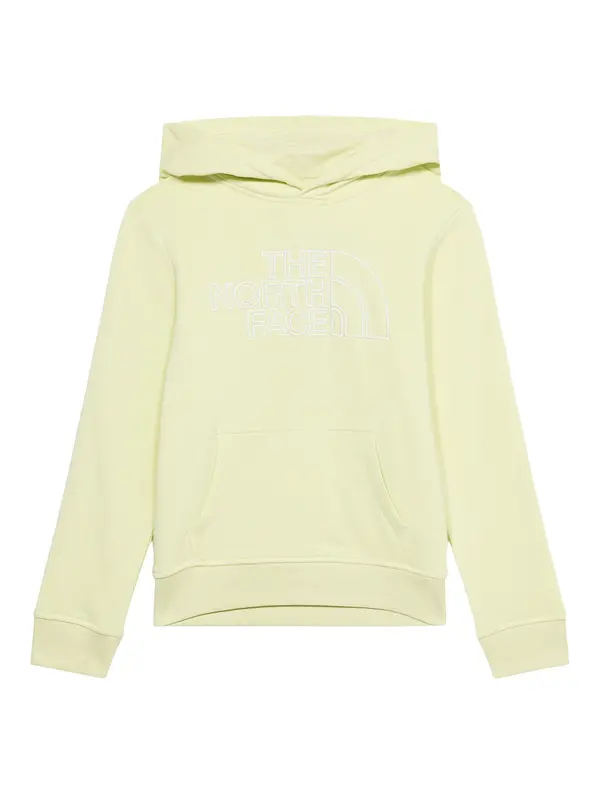 THE NORTH FACE THE NORTH FACE Sportska sweater majica 'DREW PEAK'  limun / bijela