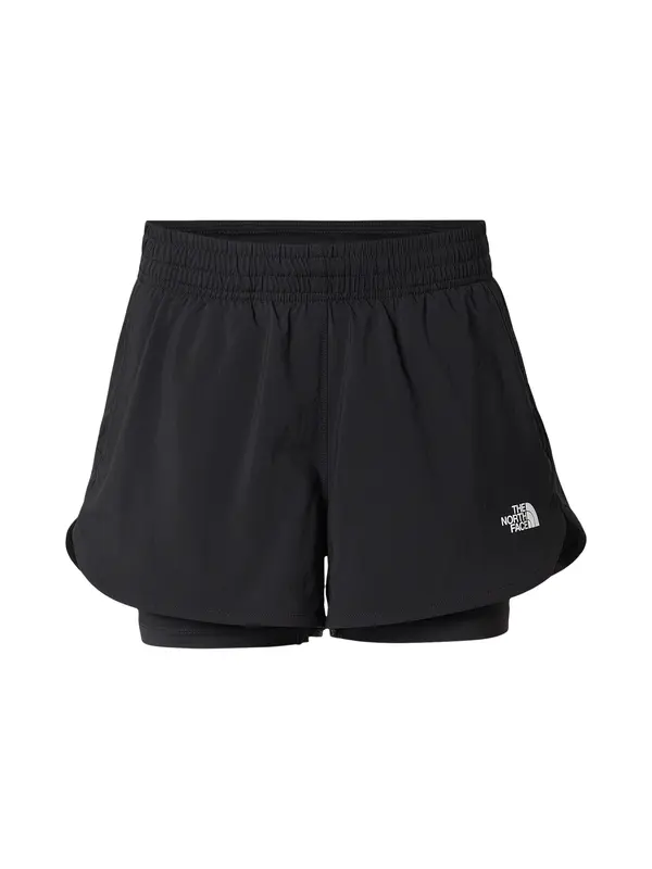 THE NORTH FACE THE NORTH FACE Sportske hlače 'Flex'  crna / bijela