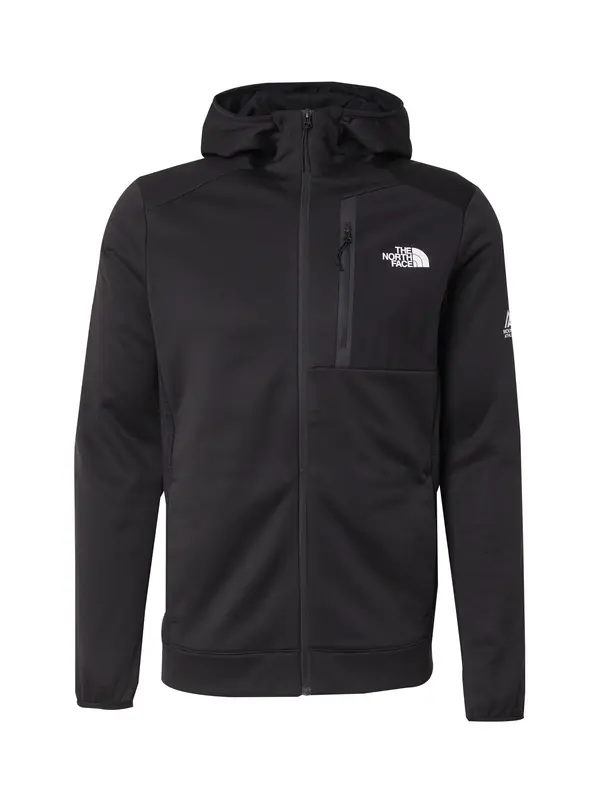 THE NORTH FACE THE NORTH FACE Sportski gornji dio trenirke 'MOUNTAIN ATHLETICS'  crna / bijela