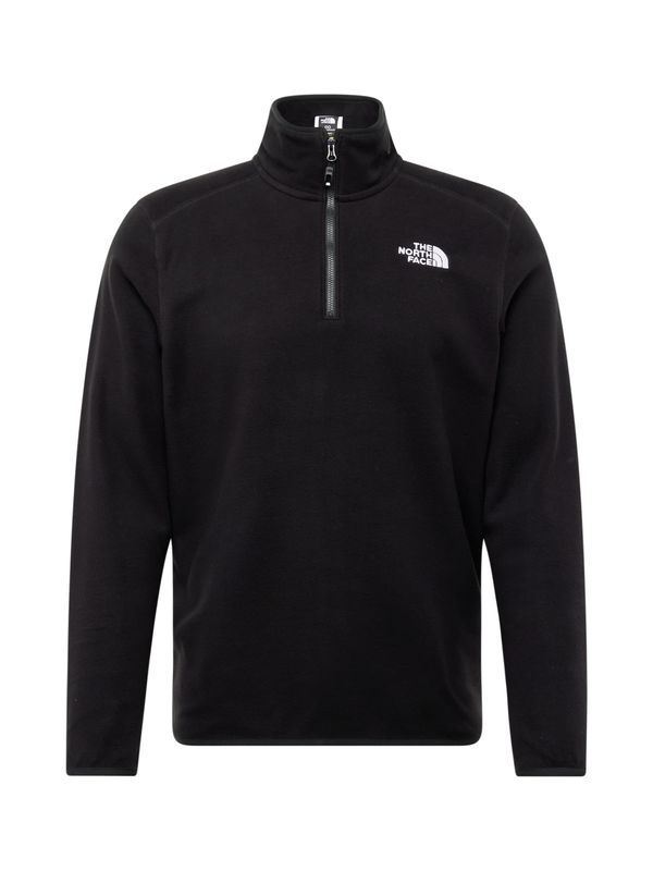 THE NORTH FACE THE NORTH FACE Sportski pulover '100 GLACIER'  crna / bijela