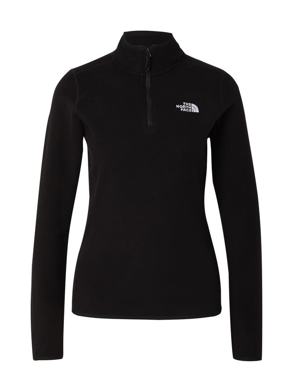 THE NORTH FACE THE NORTH FACE Sportski pulover '100 GLACIER'  crna / bijela