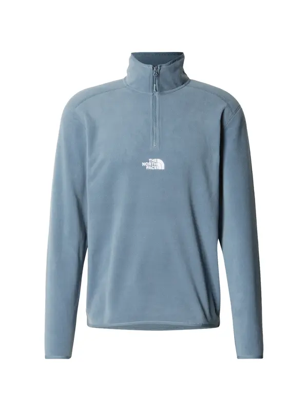 THE NORTH FACE THE NORTH FACE Sportski pulover 'GLACIER'  bazalt siva / bijela