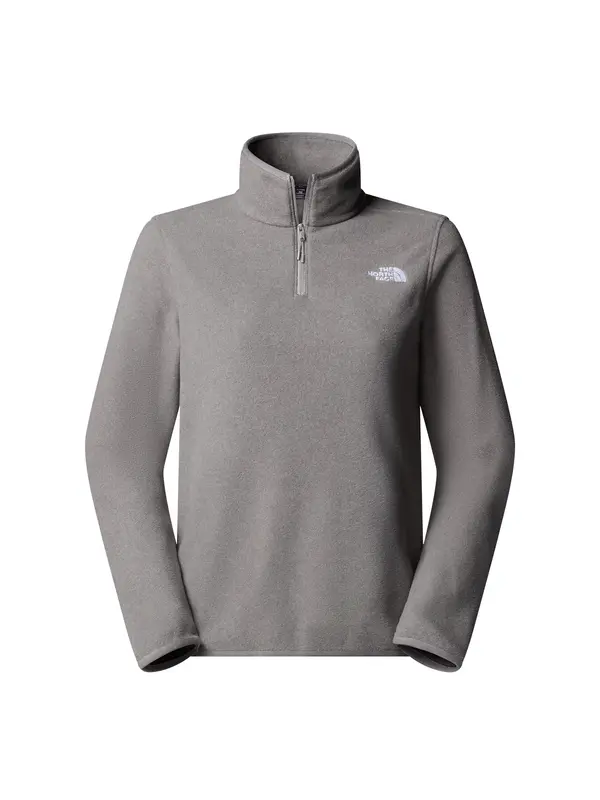 THE NORTH FACE THE NORTH FACE Sportski pulover 'Glacier'  siva melange / bijela