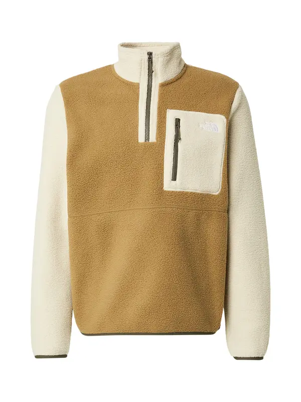 THE NORTH FACE THE NORTH FACE Sportski pulover 'YUMIORI'  kameno siva / kaki