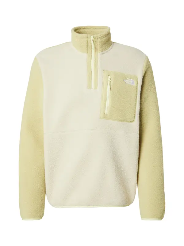 THE NORTH FACE THE NORTH FACE Sportski pulover 'YUMIORI'  limeta zelena / kameno siva
