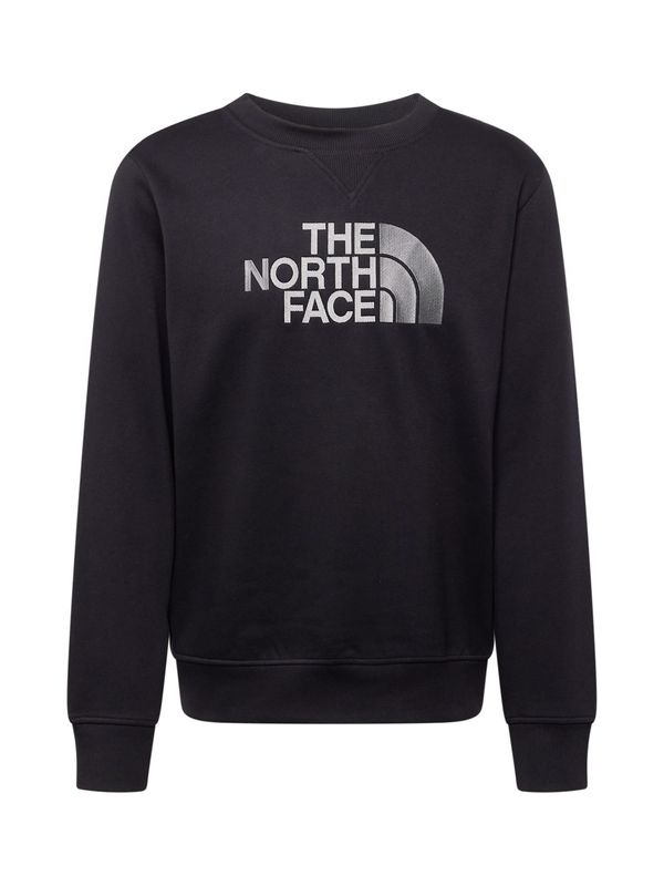 THE NORTH FACE THE NORTH FACE Sweater majica 'DREW PEAK'  svijetlosiva / crna
