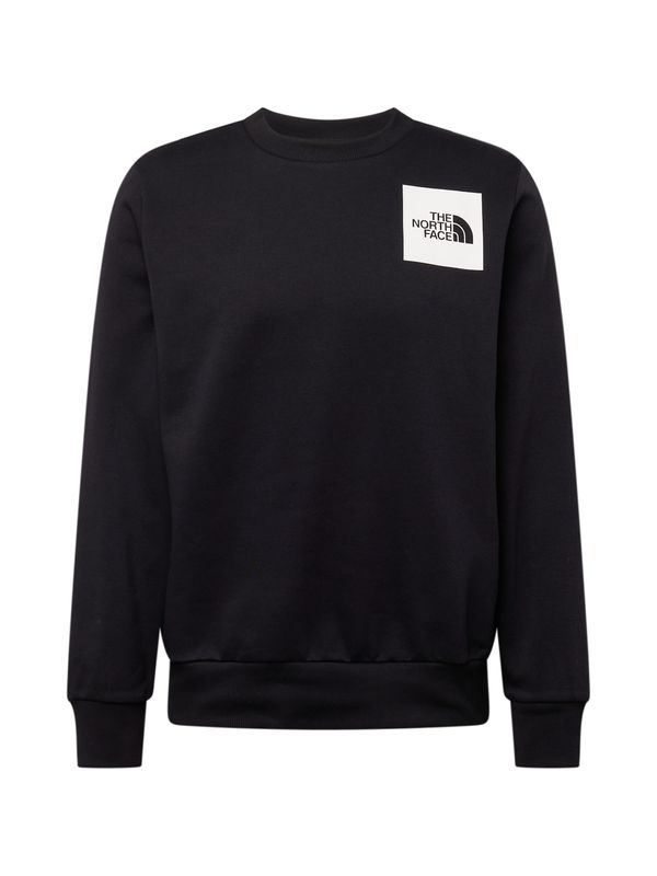 THE NORTH FACE THE NORTH FACE Sweater majica 'FINE'  crna / bijela
