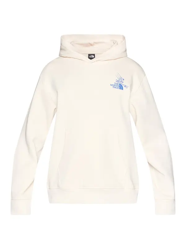 THE NORTH FACE THE NORTH FACE Sweater majica 'MOUNTAIN CELEBRATION'  plava / svijetloplava / bijela / vuneno bijela