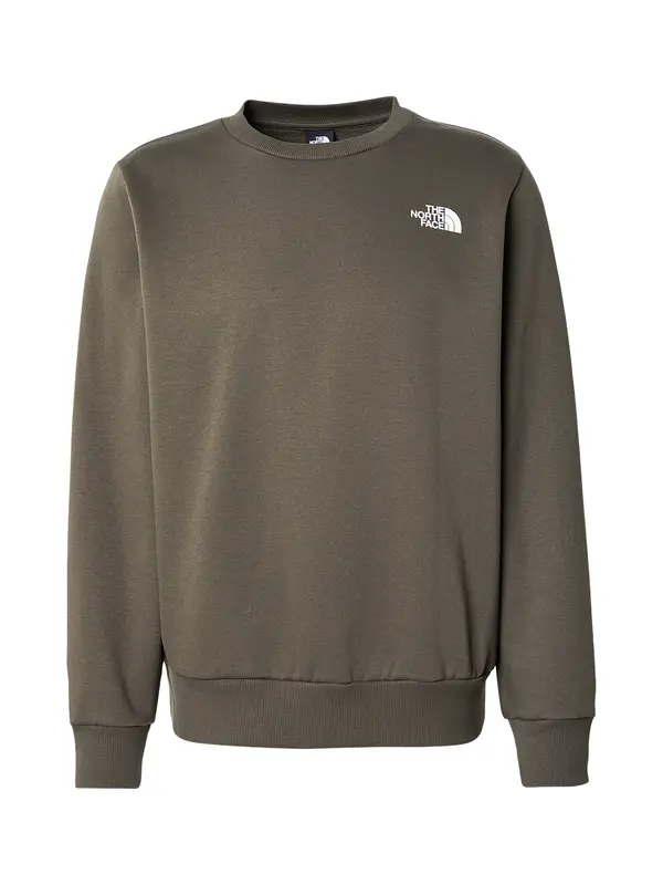 THE NORTH FACE THE NORTH FACE Sweater majica 'SIMPLE DOME'  maslinasta / bijela