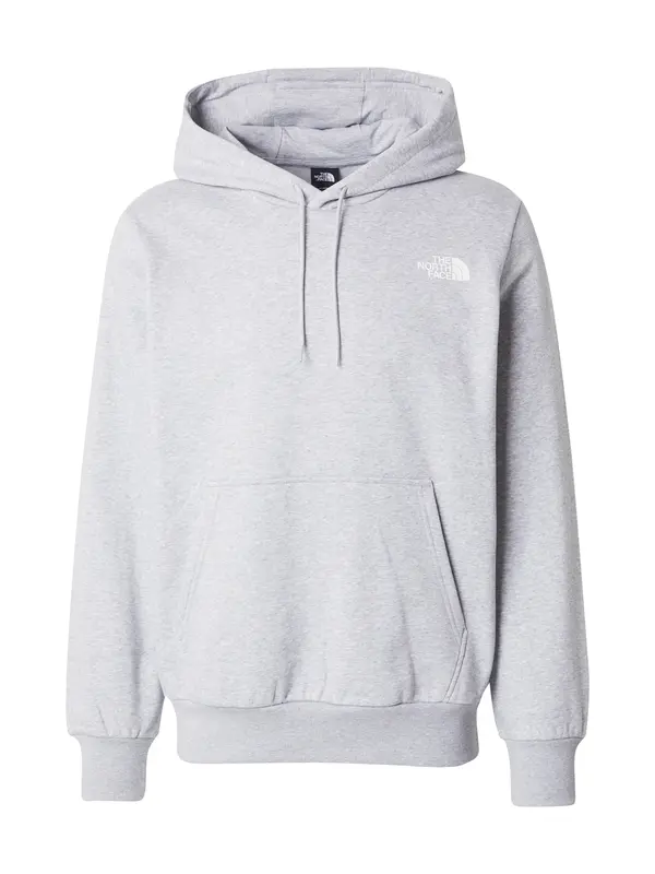 THE NORTH FACE THE NORTH FACE Sweater majica 'Simple Dome'  svijetlosiva / bijela