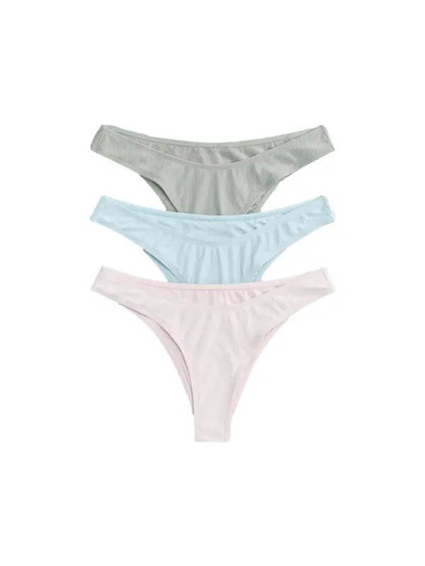 The Set The Set Bikini donji dio  svijetloplava / pastelno zelena / roza