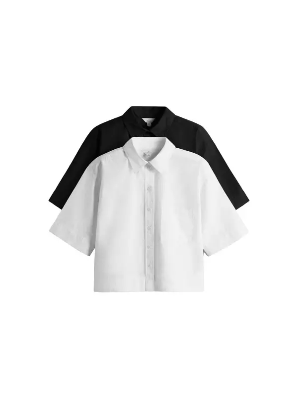 The Set The Set Bluza  crna / bijela