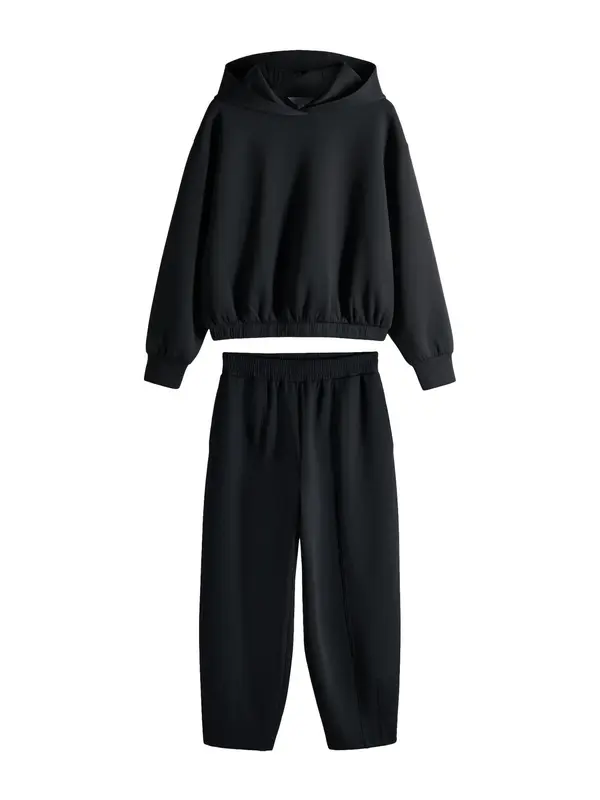 The Set The Set Jogging komplet  crna