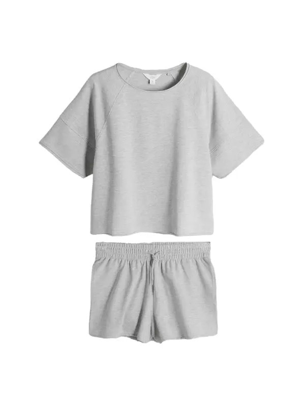 The Set The Set Jogging komplet  kameno siva