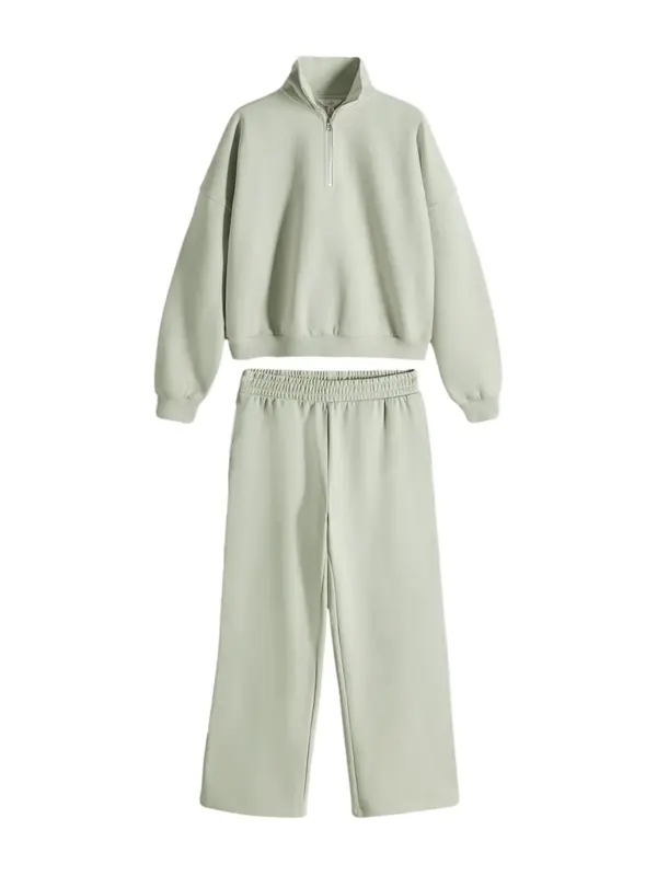 The Set The Set Jogging komplet  pastelno zelena