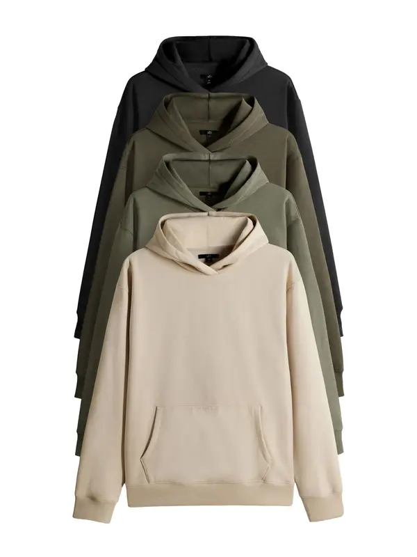 The Set The Set Sweater majica  bež / zelena / maslinasta / crna