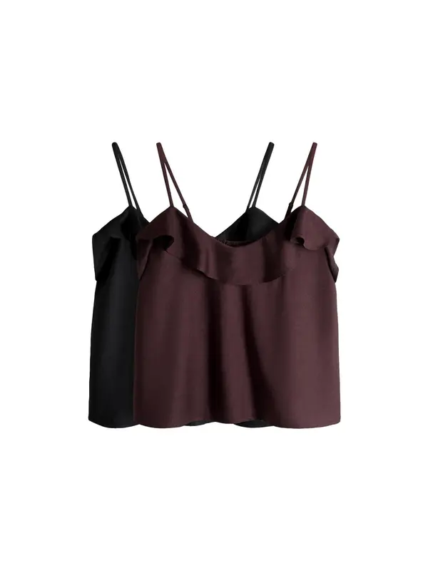 The Set The Set Top  boja vina / crna