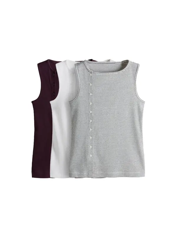 The Set The Set Top  crna / bijela