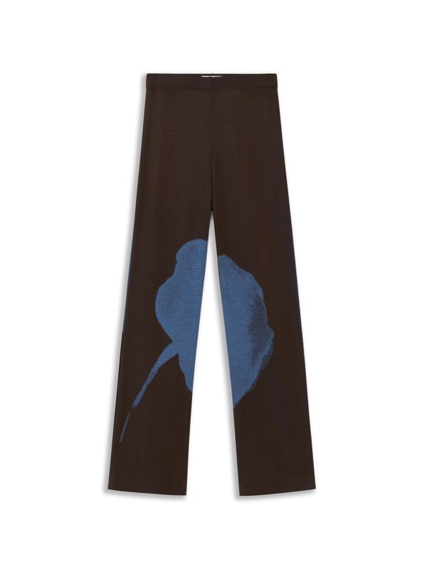 Thinking MU Thinking MU Hlače 'Naia'  plava / tamno smeđa