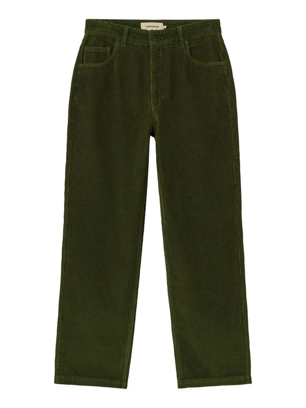 Thinking MU Thinking MU Hlače 'Nele'  tamno zelena