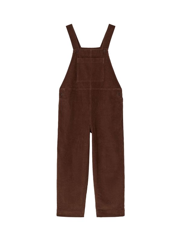 Thinking MU Thinking MU Hlače s tregerima 'LUZ'  čokolada