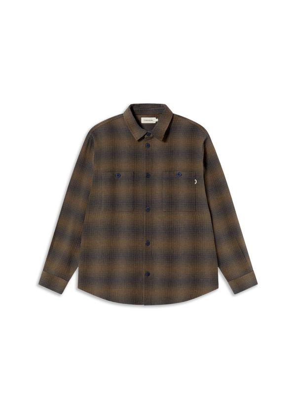 Thinking MU Thinking MU Košulja 'Hans'  morsko plava / smeđa