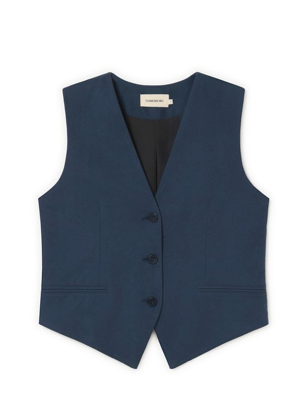 Thinking MU Thinking MU Prsluk od odijela 'Edith'  plava