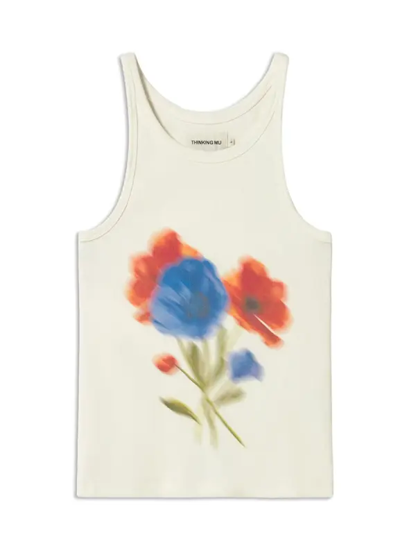 Thinking MU Thinking MU Top 'Harriet'  plava / zelena / crvena / bijela