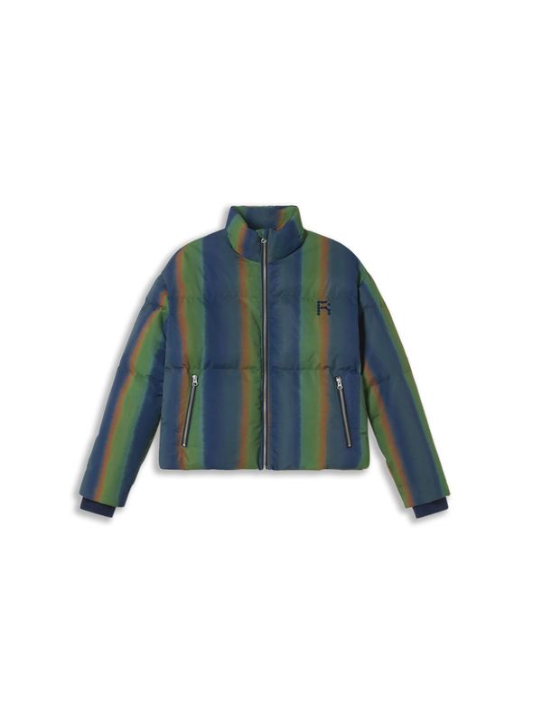 Thinking MU Thinking MU Zimska jakna 'GEMMA'  morsko plava / hrđavo smeđa / zelena / kraljevski zelena