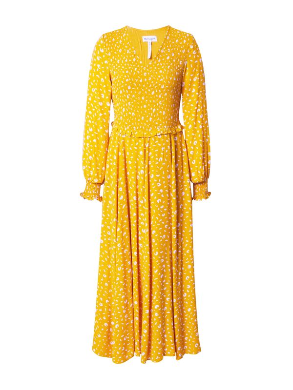 Thought Thought Haljina 'Kismet'  žuta / bijela