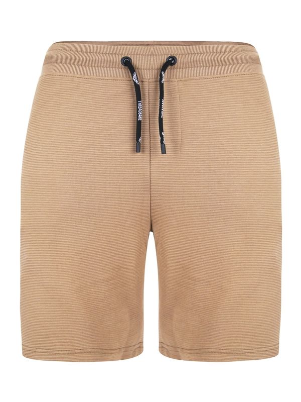 Threadbare Threadbare Hlače 'Ottoman'  svijetlosmeđa / crna / bijela