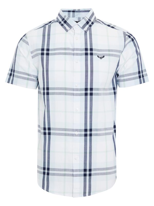 Threadbare Threadbare Košulja 'Marcello'  morsko plava / svijetloplava / bijela