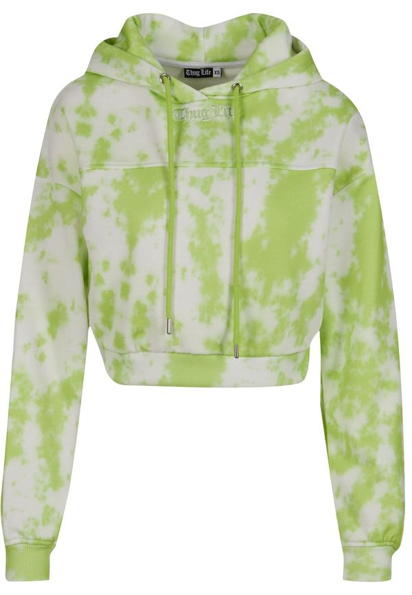 Thug Life Thug Life Sweater majica 'Dystopia'  jabuka / prljavo bijela