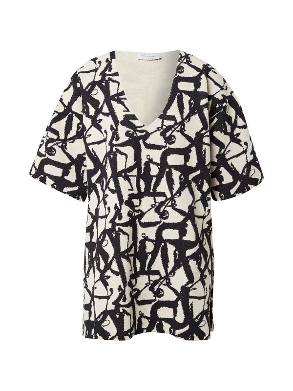 Tiger of Sweden Tiger of Sweden Tunika 'LORSE'  crna / vuneno bijela