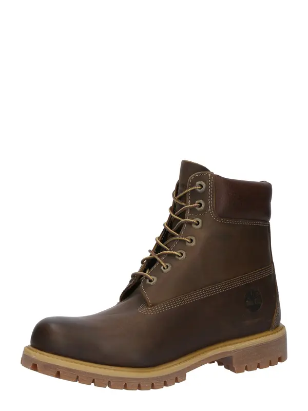 TIMBERLAND TIMBERLAND Čizme na vezanje 'Prem 6'  tamno smeđa