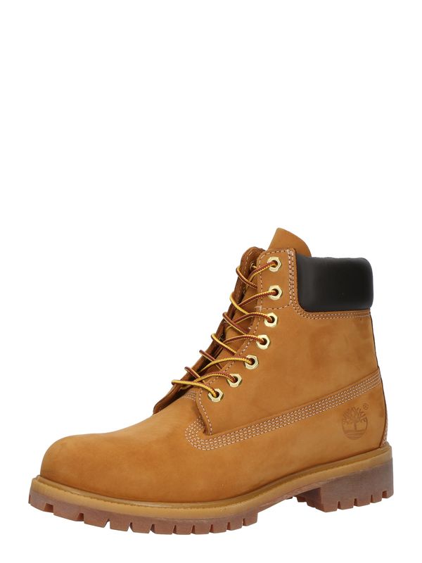 TIMBERLAND TIMBERLAND Čizme na vezanje  sepija / crna