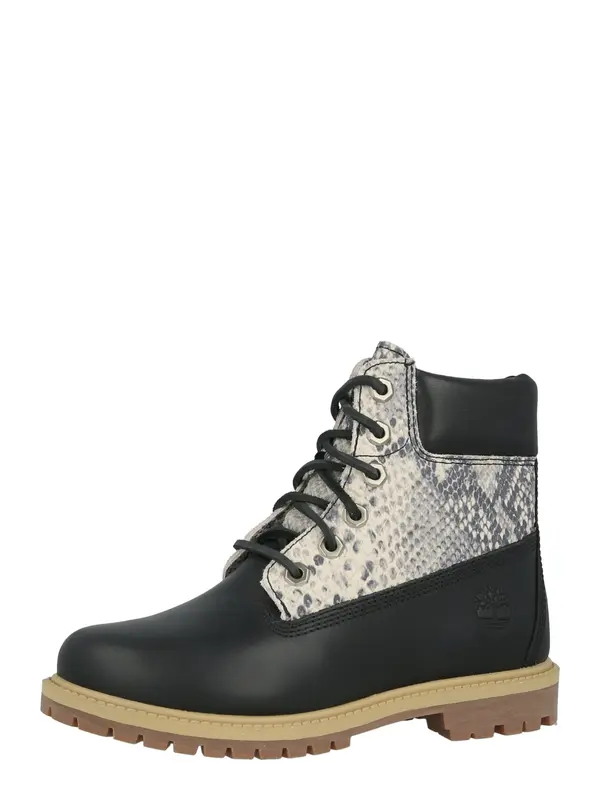 TIMBERLAND TIMBERLAND Gležnjače na vezanje  crna / prljavo bijela