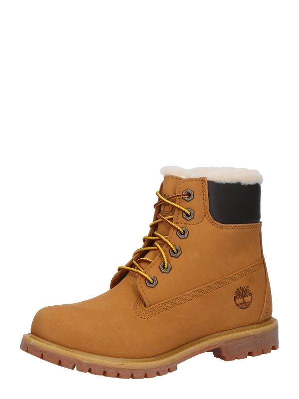 TIMBERLAND TIMBERLAND Gležnjače na vezanje  karamela / crna