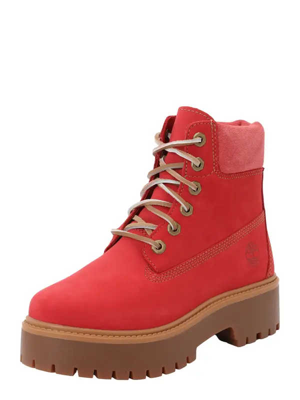 TIMBERLAND TIMBERLAND Gležnjače na vezanje 'STONE STREET'  crvena