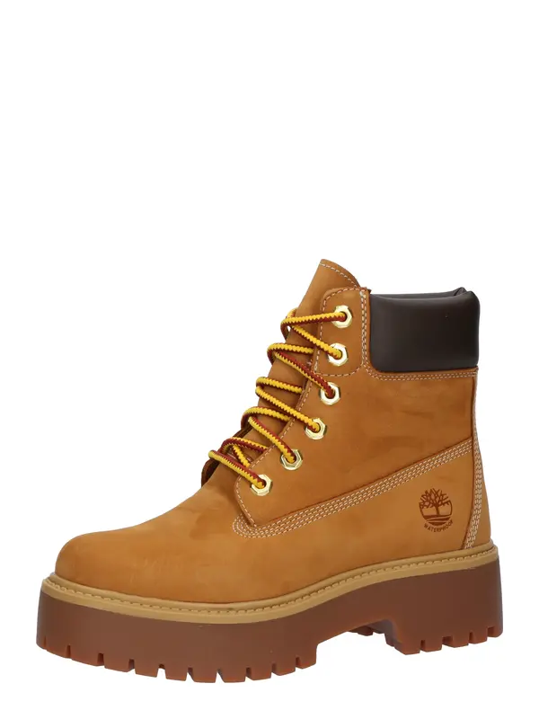 TIMBERLAND TIMBERLAND Gležnjače na vezanje 'Stone Street'  sepija / tamno smeđa / crna