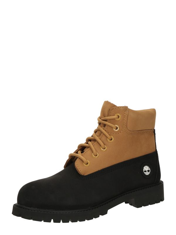 TIMBERLAND TIMBERLAND Ležerne čizme  cappuccino / crna