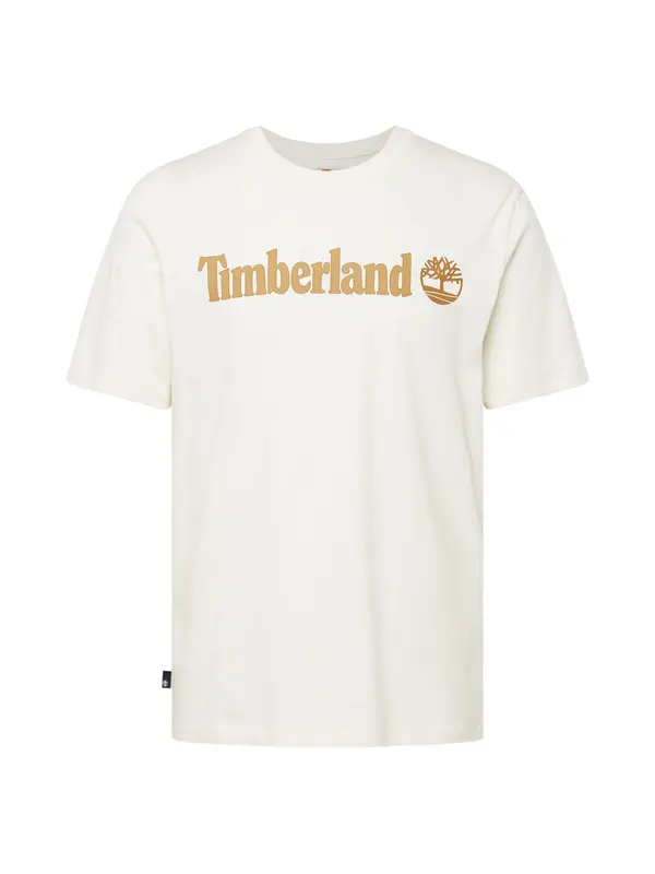 TIMBERLAND TIMBERLAND Majica  smeđa / bijela