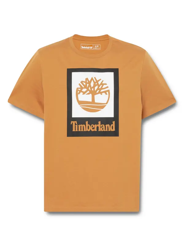 TIMBERLAND TIMBERLAND Majica  svijetlosmeđa / crna / bijela